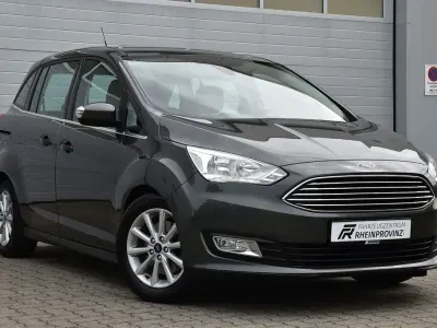 Gebraucht Ford Grand C-Max Titanium 125 PS (91 kW) 2017 Grau Van / Kleinbus