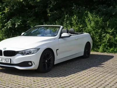 Gebraucht BMW 420 184 PS (135 kW) 2015 Weiß Cabrio