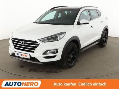 Gebraucht Hyundai Tucson Premium 177 PS (130 kW) 2019 Weiß SUV