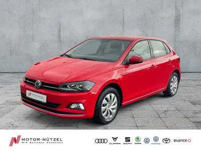 Gebraucht VW Polo Highline 95 PS (69 kW) 2021 Rot Kleinwagen