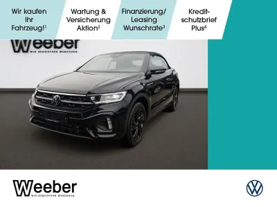 Neu VW T-Roc Cabriolet R-line 150 PS (110 kW) 2025 Schwarz Cabrio