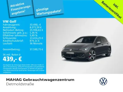 Gebraucht VW Golf VIII GTE 272 PS (200 kW) 2024 Delfingrau metallic/schwarz Limousine