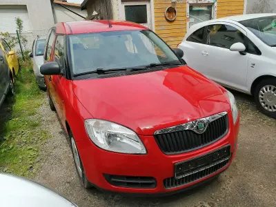 Gebraucht Skoda Roomster Style 69 PS (50 kW) 2009 Rot Van / Kleinbus