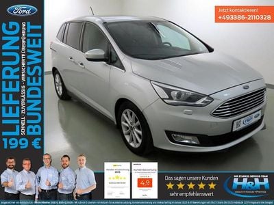 Polarsilber metallic Gebraucht 2018 Ford Grand C-Max Titanium Van / Kleinbus | 10.940 € (Fairer Preis)