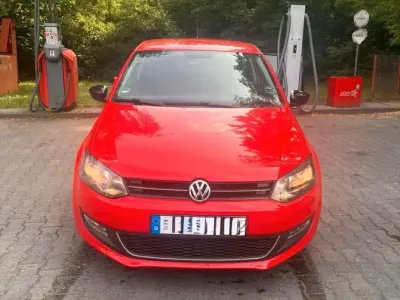 Gebraucht VW Polo Match 2013 Rot Kleinwagen
