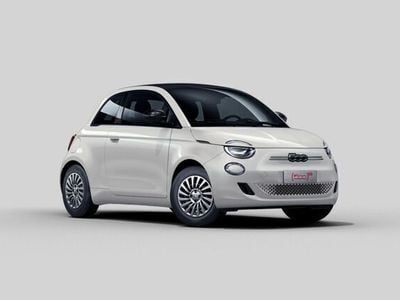 Weiß Neu 2025 Fiat 500e Red Cabrio | 34.490 €