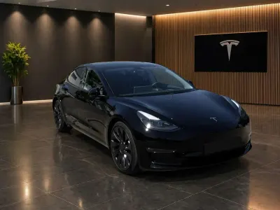 Second-hand Tesla Model 3 Performance 378 kW (515 CP) 2021 Negru Berlinǎ