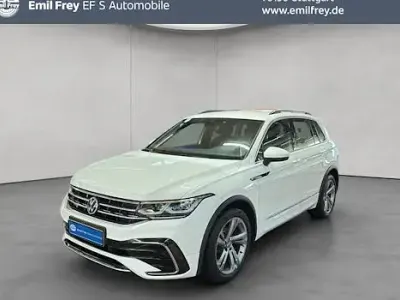 Używany VW Tiguan R-line 150 KM (110 kW) 2021 Biały SUV