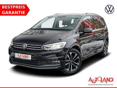 Gebraucht VW Touran Highline 150 PS (110 kW) 2021 Deepe black perleffekt Van / Kleinbus