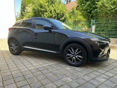 Gebraucht Mazda CX-3 Sports-Line 120 PS (88 kW) 2017 Schwarz SUV