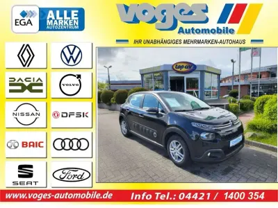 Gebraucht Citroën C3 PureTech 83 PS (61 kW) 2020 Perla nera schwarz metallic Kleinwagen