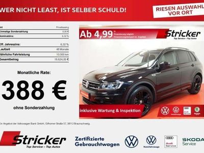 gebraucht VW Tiguan °°R-Line Black Style 1.5TSI DSG 400,-ohne Anzahlu