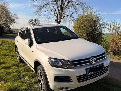 Usata VW Touareg R-line 245 CV (180 kW) 2013 Bianco SUV
