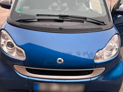 Gebraucht Smart ForTwo Cabrio 72 PS (52 kW) 2009 Blau Cabrio