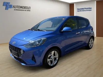 Brugt Hyundai i10 Style 84 HK (61 kW) 2020 Blå Hatchback