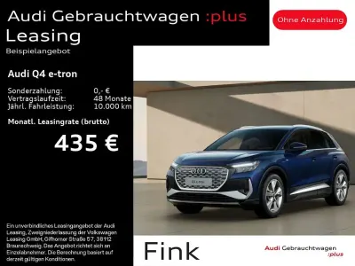 Gebraucht Audi Q4 e-tron S-Line 210 kW (286 PS) 2025 Blau SUV