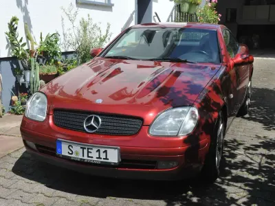 Gebraucht Mercedes SLK200 136 PS (100 kW) 1999 Rot Cabrio