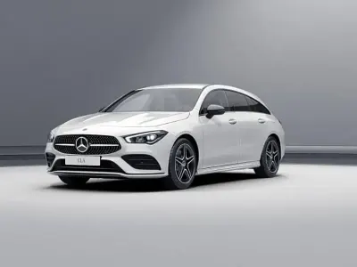 Brugt Mercedes CLA200 Shooting Brake Urban 150 HK (110 kW) 2023 Hvid Stationcar