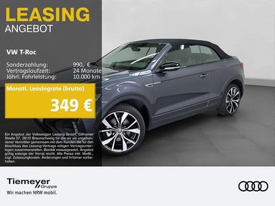 Second-hand VW T-Roc Cabriolet R-line 150 CP (110 kW) 2025 Gri Cabrio