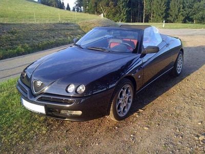 Usata Alfa Romeo Spider 150 CV (110 kW) 2003 Nero Cabrio