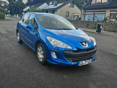 Gebraucht Peugeot 308 94 PS (69 kW) 2009 Blau Kleinwagen