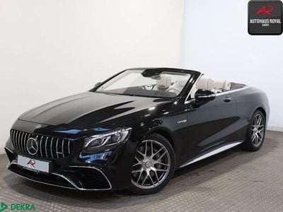 Schwarz (metallic) Gebraucht 2019 Mercedes S63 AMG AMG Cabrio | 158.880 €