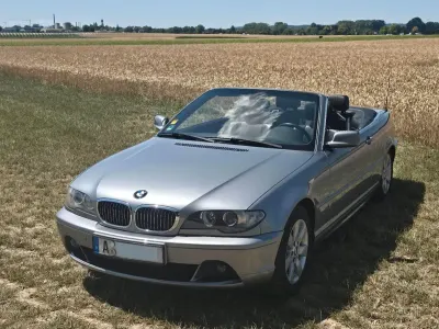 Gebraucht BMW 320 Cabriolet Sport Line 170 PS (125 kW) 2005 Grau Cabrio