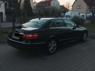 Brugt Mercedes E200 Avantgarde 184 HK (135 kW) 2011 Sort Sedan