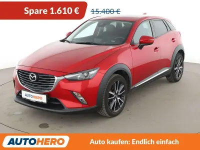 Używany Mazda CX-3 Sports-Line 120 KM (88 kW) 2018 Czerwony SUV