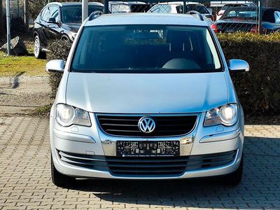 Gebraucht VW Touran United 102 PS (75 kW) 2008 Silber Van / Kleinbus