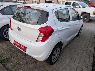 Gebraucht Opel Karl Active 73 PS (53 kW) 2018 Schneeweiss/summitwhite/arctic Kleinwagen