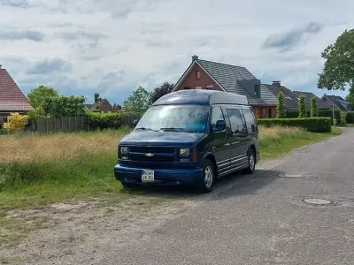 Gebraucht Chevrolet Express 245 PS (180 kW) 2001 Blau Van / Kleinbus