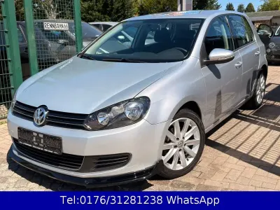 Usata VW Golf VI Trendline 80 CV (58 kW) 2009 Argento Utilitaria