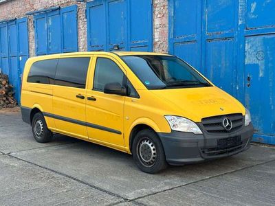 gebraucht Mercedes Vito Kombi 113CDI extralang 8-Sitze Navi Klima PDC AHK