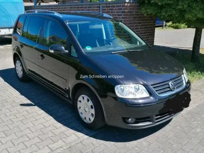 Gebraucht VW Touran 115 PS (84 kW) 2005 Schwarz Van / Kleinbus