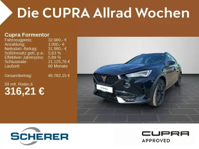 Używany Cupra Formentor VZ 310 KM (228 kW) 2024 Czarny SUV