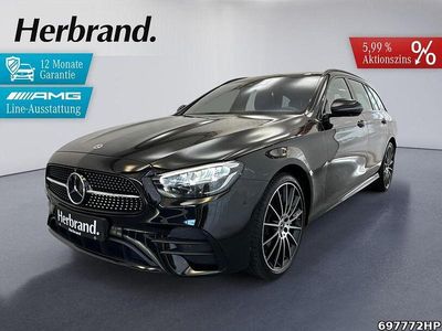 Second-hand Mercedes E400 AMG 330 CP (242 kW) 2023 Negru Break