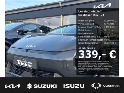 Neu Kia EV4 Earth 150 kW (204 PS) 2025 Grau Limousine