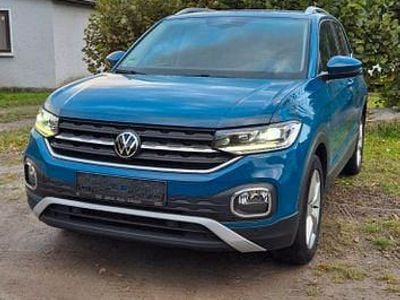 Gebraucht VW T-Cross Style 110 PS (80 kW) 2021 Blau SUV