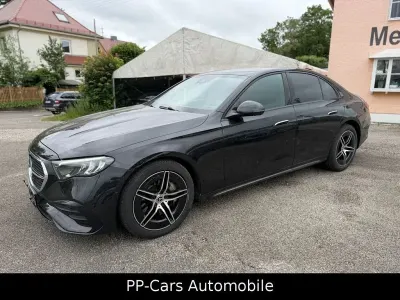 Gebraucht Mercedes E220 Advanced Plus 197 PS (144 kW) 2025 Obsidianschwarzmet. Limousine