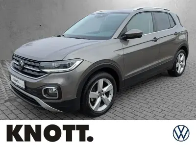 Gebraucht VW T-Cross Style 116 PS (85 kW) 2020 Limestone grey metallic SUV
