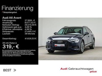 Gebraucht Audi A6 Design 204 PS (150 kW) 2023 Firmamentblau metallic (metallic) Kombi
