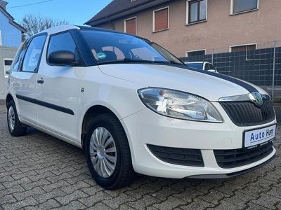 Gebraucht Skoda Roomster Plus Edition 69 PS (50 kW) 2010 Weiß Van / Kleinbus