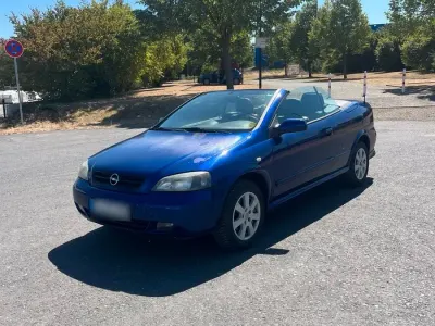 Gebraucht Opel Astra 147 PS (108 kW) 2003 Blau Cabrio