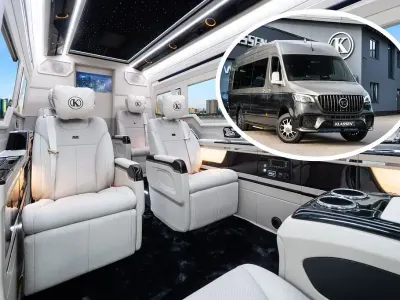 Neu Mercedes Sprinter Luxury 190 PS (139 kW) 2025 Schwarz Van
