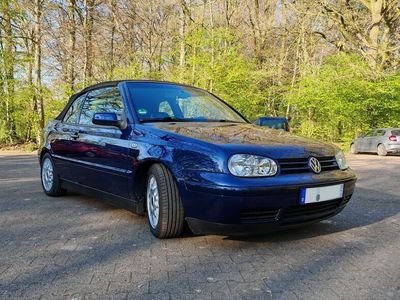 Gebraucht VW Golf Cabriolet Edition 116 PS (85 kW) 2002 Blau Cabrio