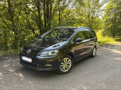 Gebraucht VW Sharan Style 140 PS (102 kW) 2012 Schwarz Van / Kleinbus