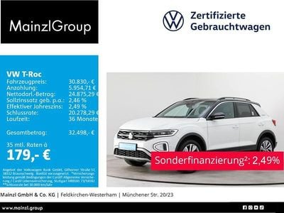 Weiß Gebraucht 2025 VW T-Roc Goal SUV | 30.230 € (Guter Preis)