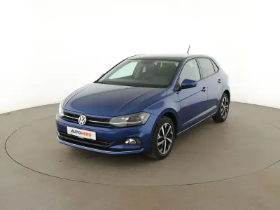 Gebraucht VW Polo Highline 2018 Blau Kleinwagen