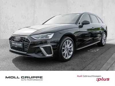 Gebraucht Audi A4 S-Line 204 PS (150 kW) 2022 Mythosschwarz metallic Kombi